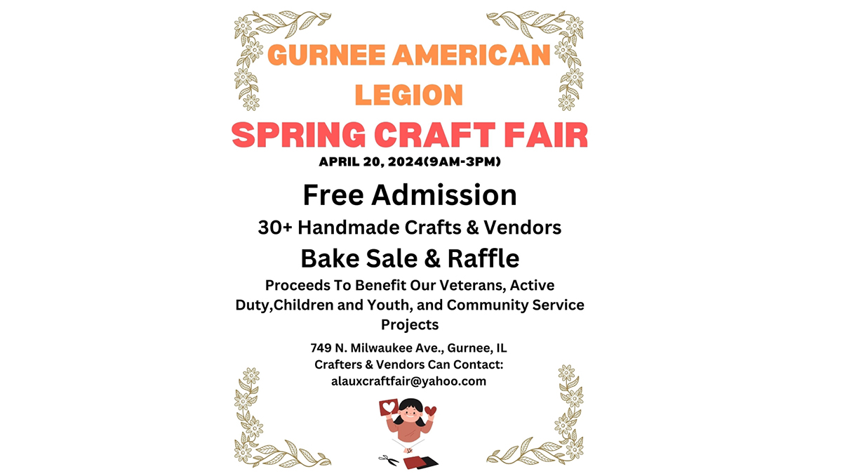 Gurnee American Legion Spring Craft Fair